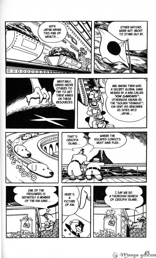 Astro Boy - Vol.5 Chapter 13 : Crucifix Island