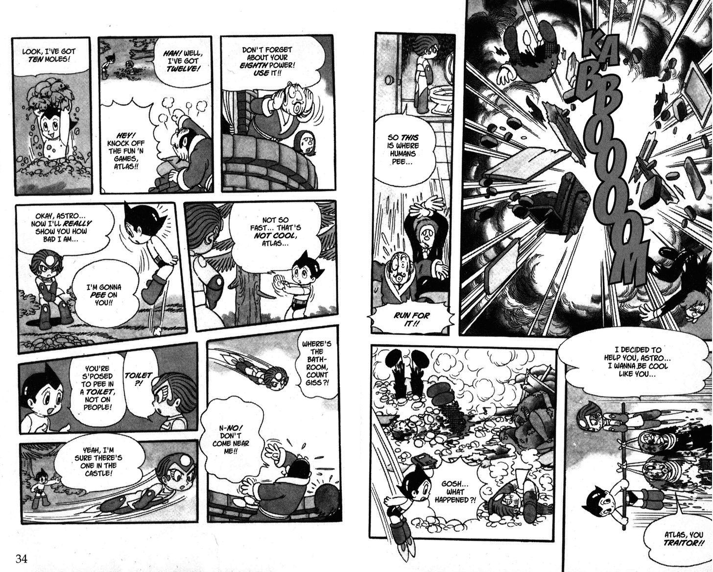 Astro Boy - Vol.23 Chapter 85 : Astro Vs Atlas