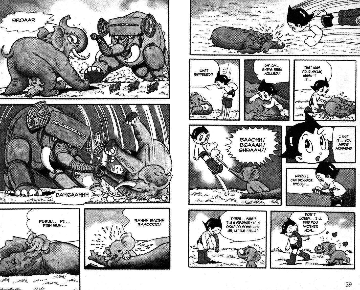 Astro Boy - Vol.23 Chapter 86 : Pula, The Baby Elephant