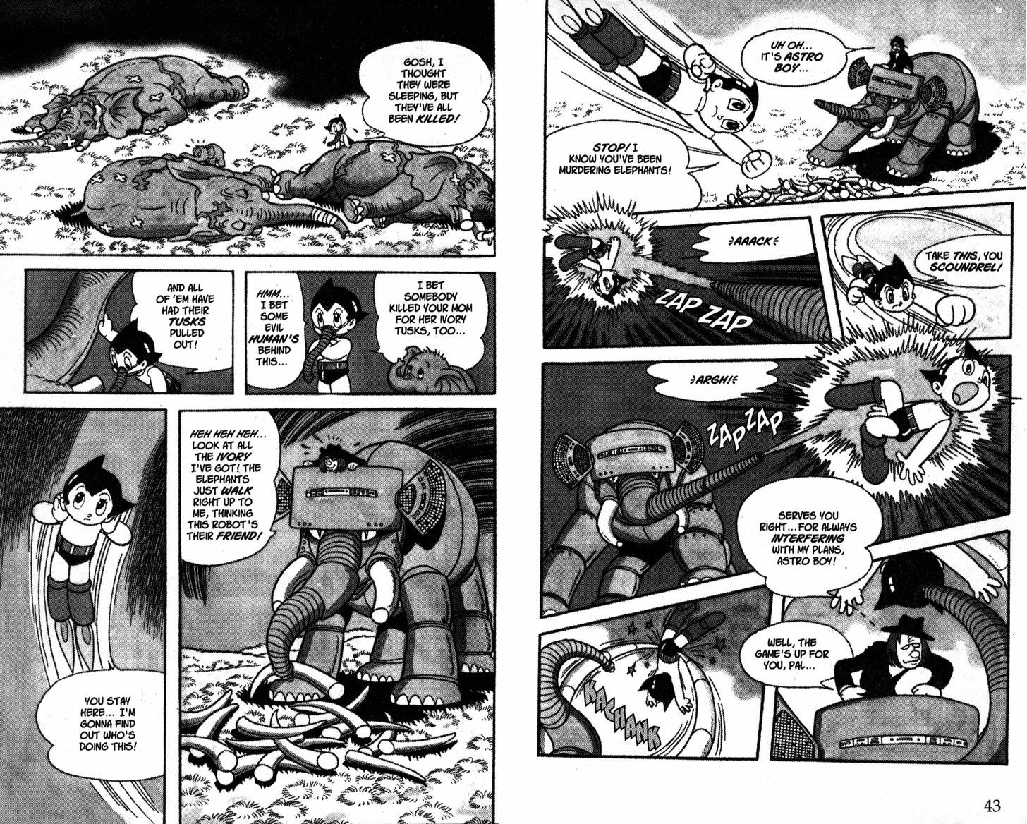 Astro Boy - Vol.23 Chapter 86 : Pula, The Baby Elephant