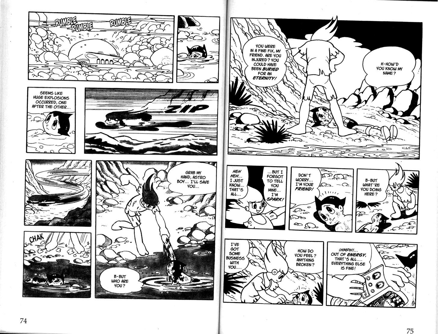 Astro Boy - Vol.20 Chapter 62 : The Melanin Tribe