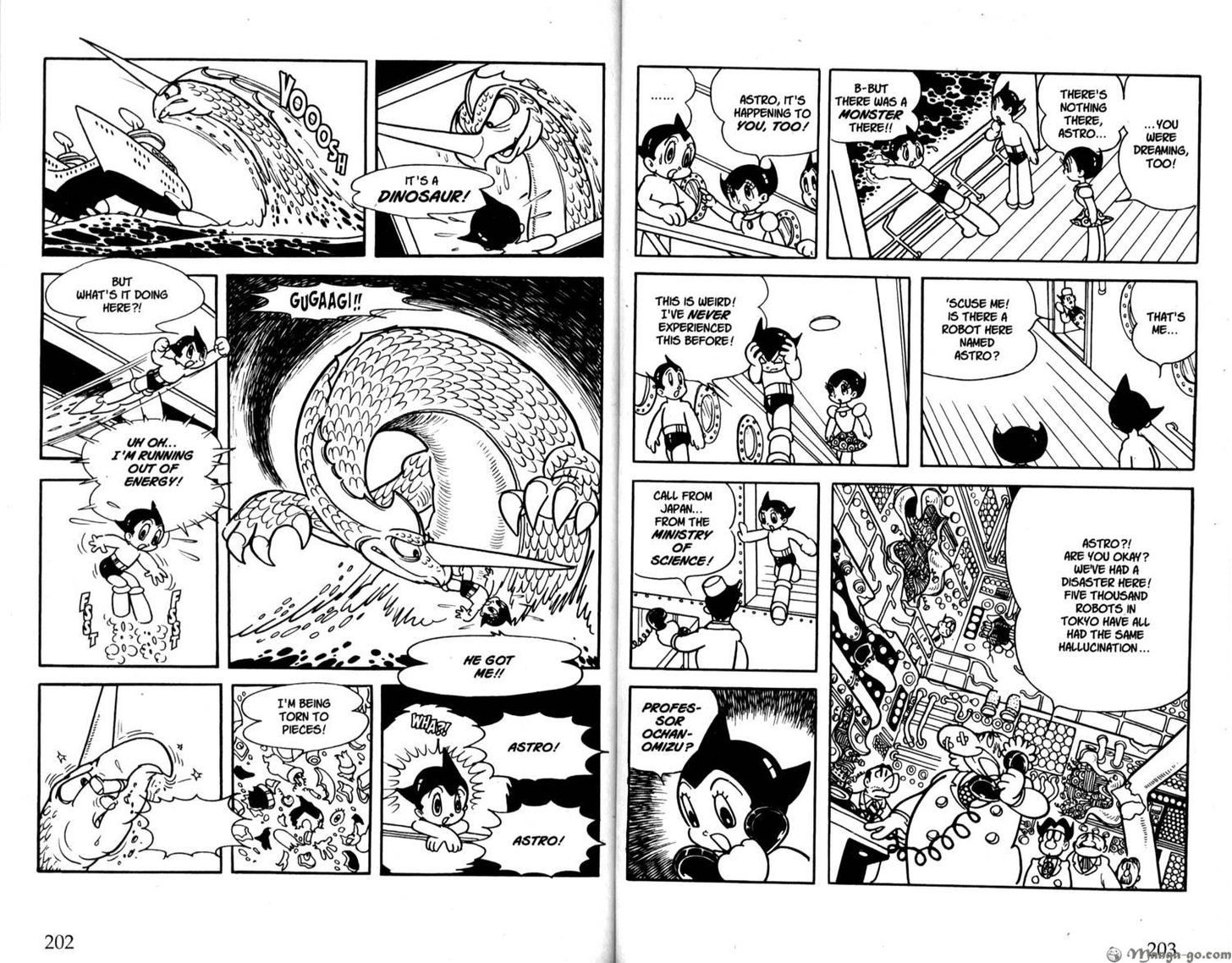 Astro Boy - Vol.12 Chapter 33 : Broadcasts From Outerspace