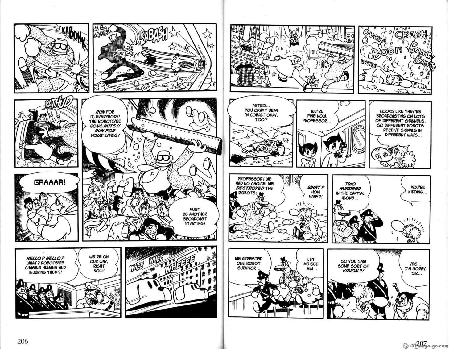 Astro Boy - Vol.12 Chapter 33 : Broadcasts From Outerspace