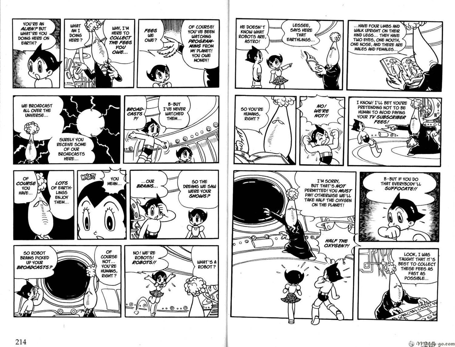 Astro Boy - Vol.12 Chapter 33 : Broadcasts From Outerspace