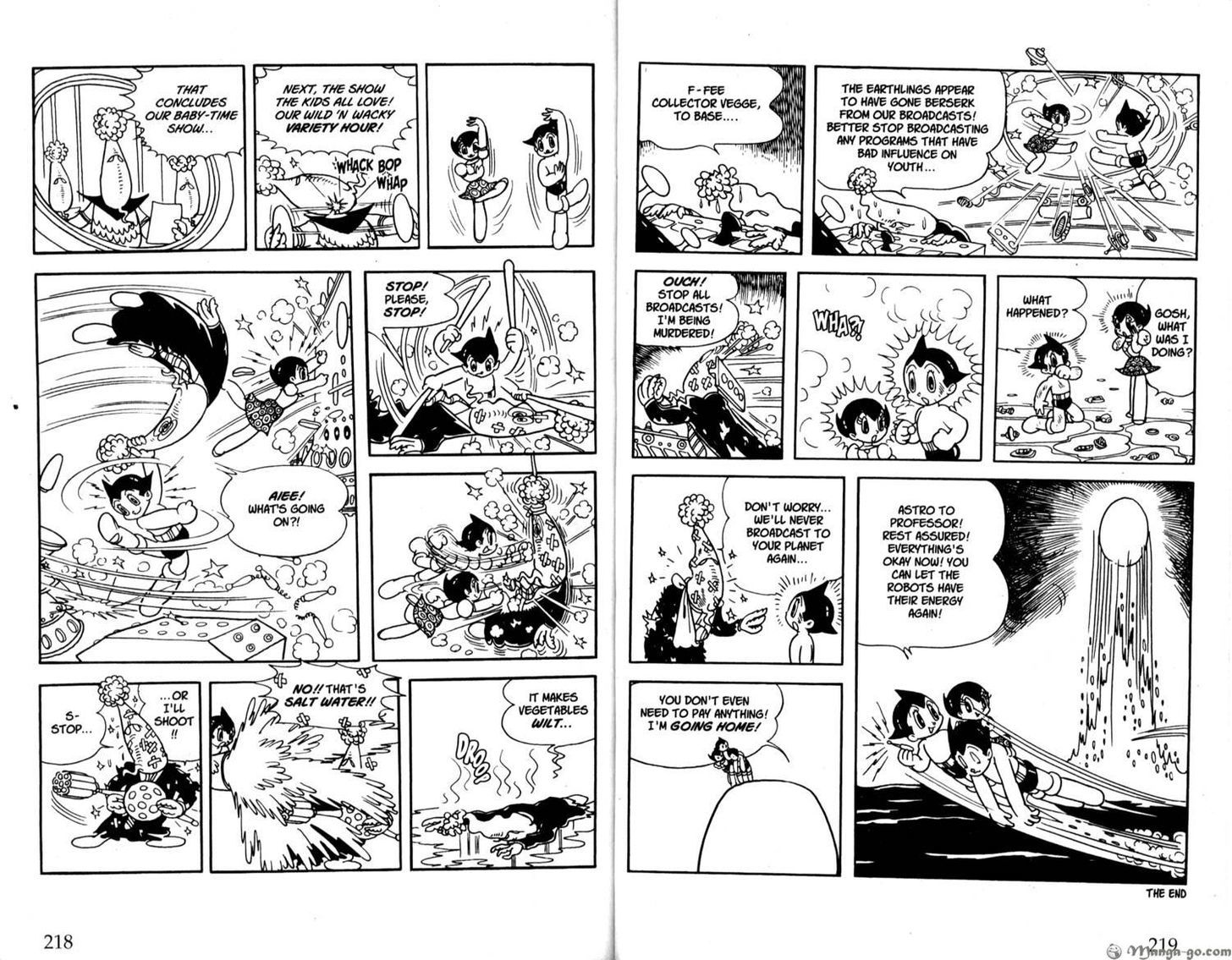 Astro Boy - Vol.12 Chapter 33 : Broadcasts From Outerspace