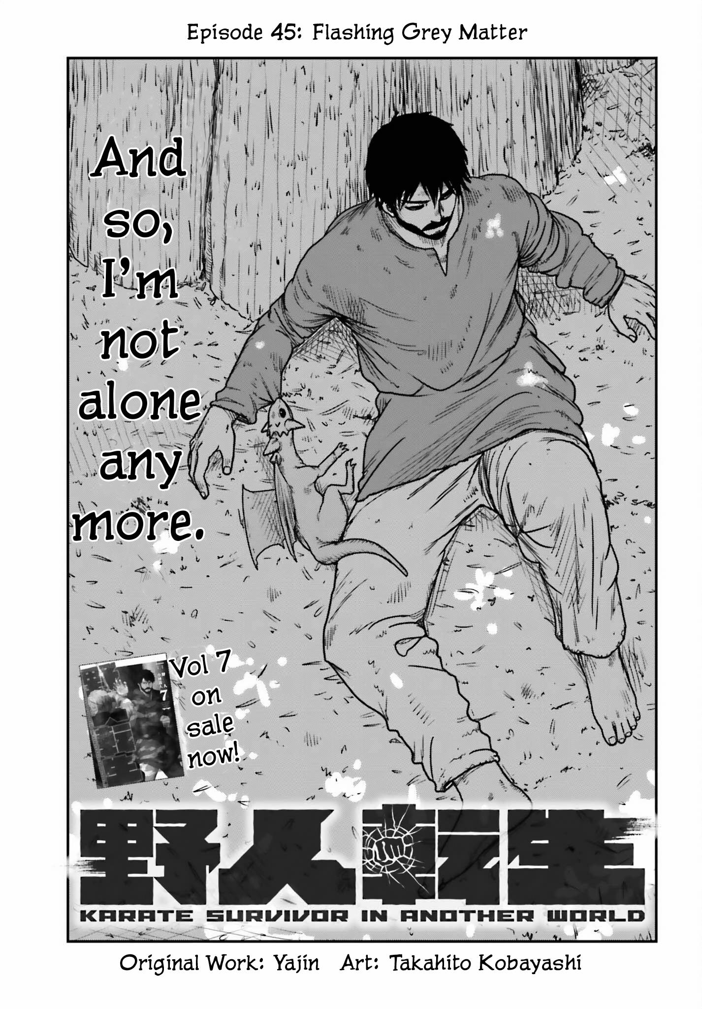 Yajin Tensei: Karate Survivor In Another World - Vol.7 Chapter 45: Flashing Grey Matter