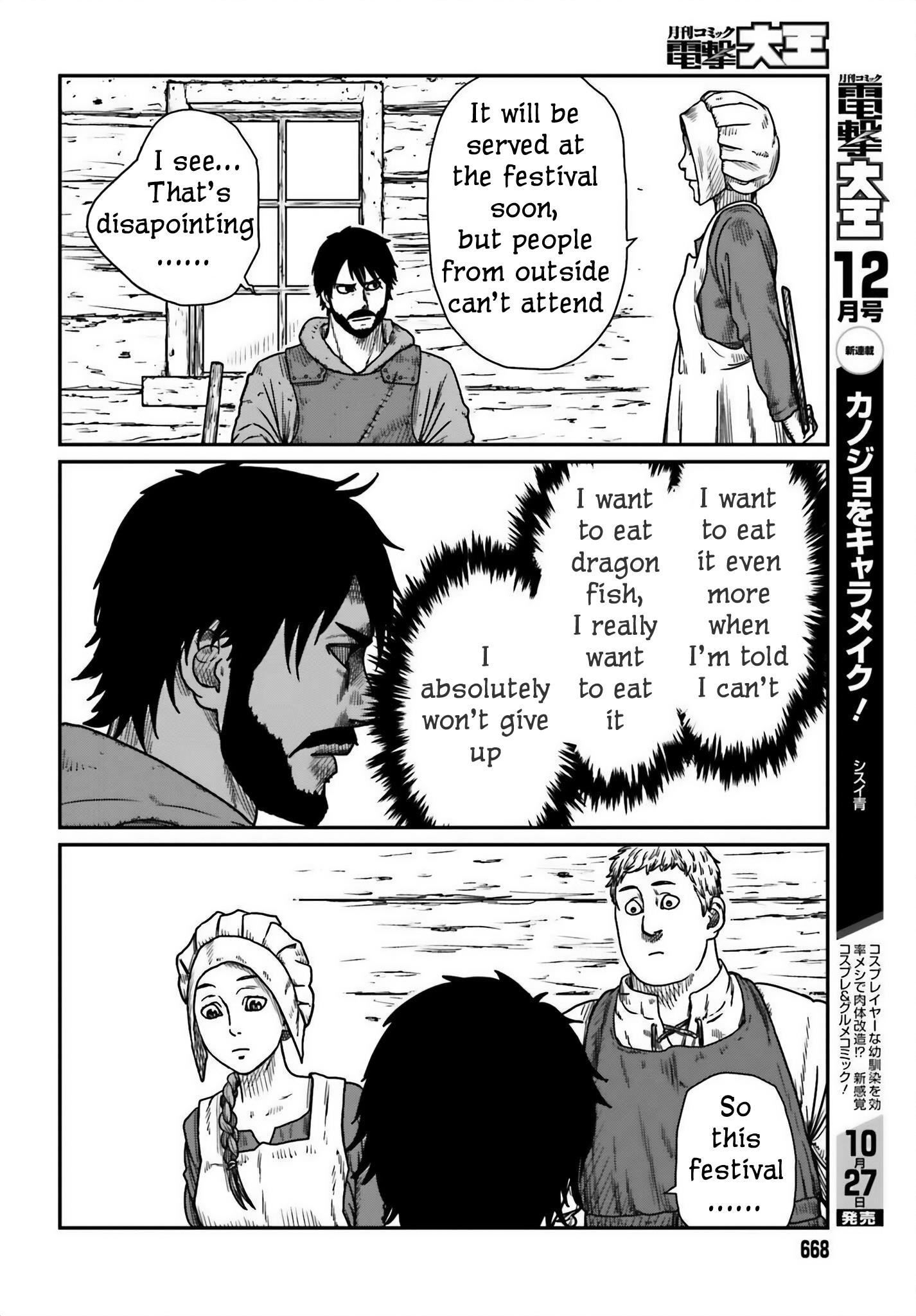 Yajin Tensei: Karate Survivor In Another World - Vol.7 Chapter 44: Fishing Village Canteen