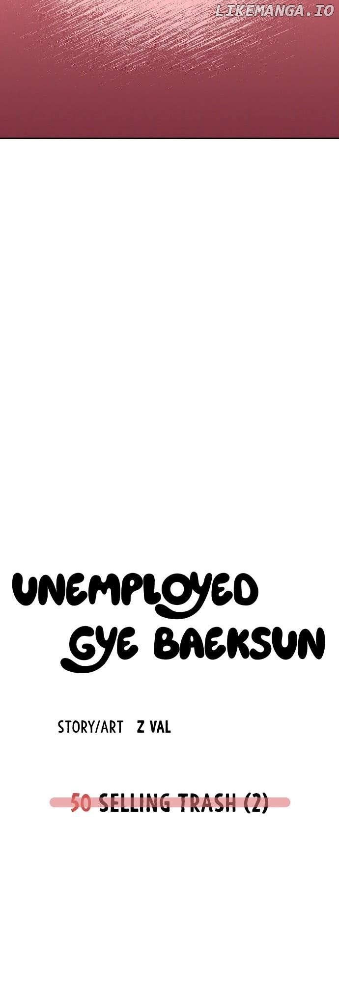 Unemployed Baek-Soon - Chapter 50