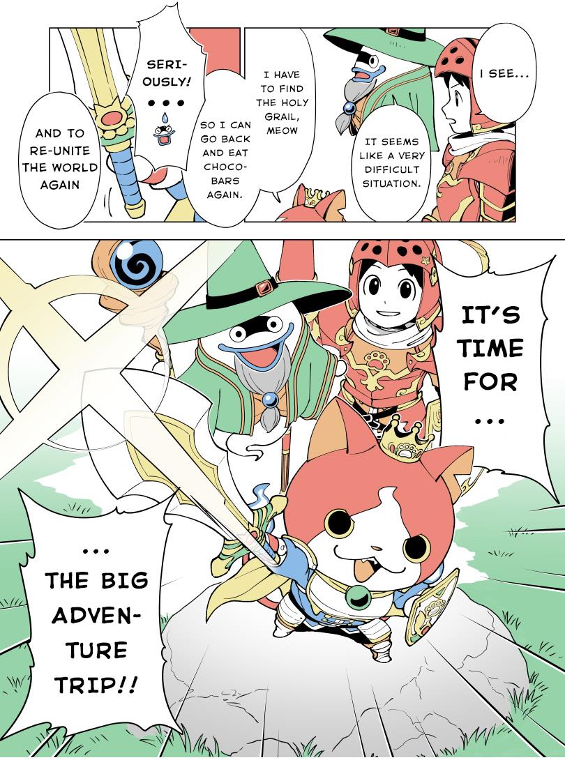 Yo-Kai Watch: The Story Of King Nyarthur - Chapter 2: The Beginning Of The Adventure - Part 2