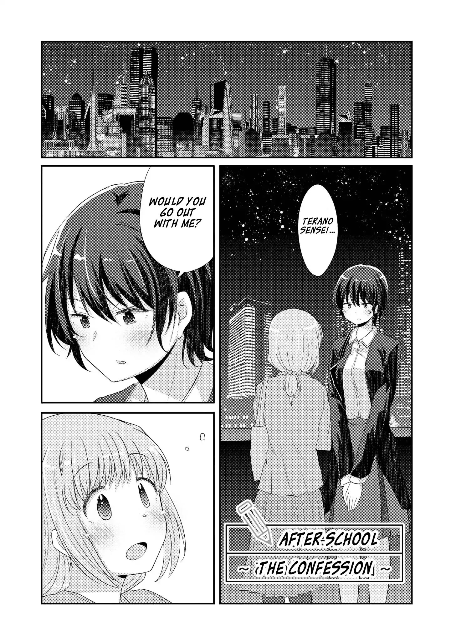 Hayama Sensei To Terano Sensei Ha Tsukiatteiru - Vol.2 Chapter 6.5: After School: ~ The Confession ~