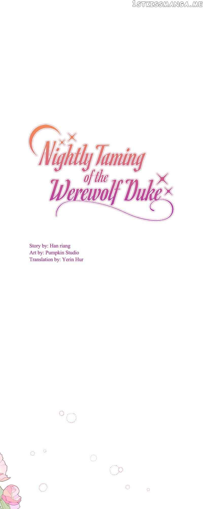 Nightly Taming Of The Werewolf Duke - Chapter 41