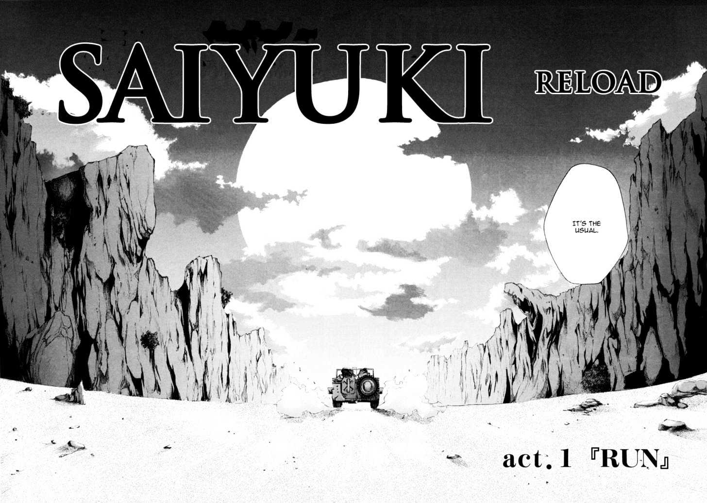 Saiyuki Reload - Vol.1 Chapter 1 : Run