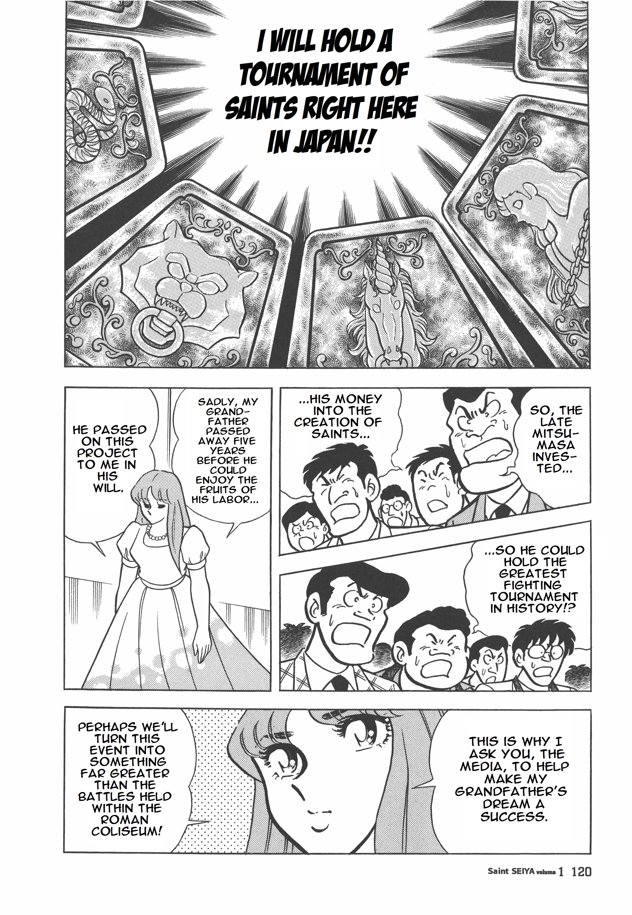 Saint Seiya (Kanzenban Edition) - Vol.1 Chapter 3: The Gold Cloth