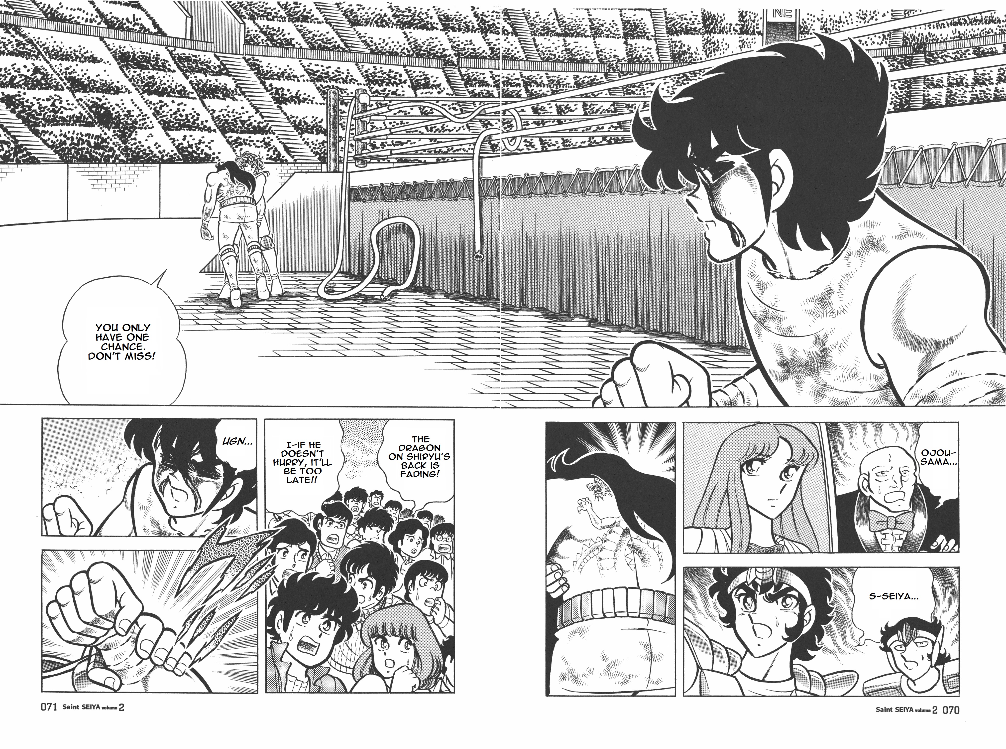 Saint Seiya (Kanzenban Edition) - Vol.2 Chapter 7.2: Fight To The Death! Pegasus Vs. Dragon (Part Two)