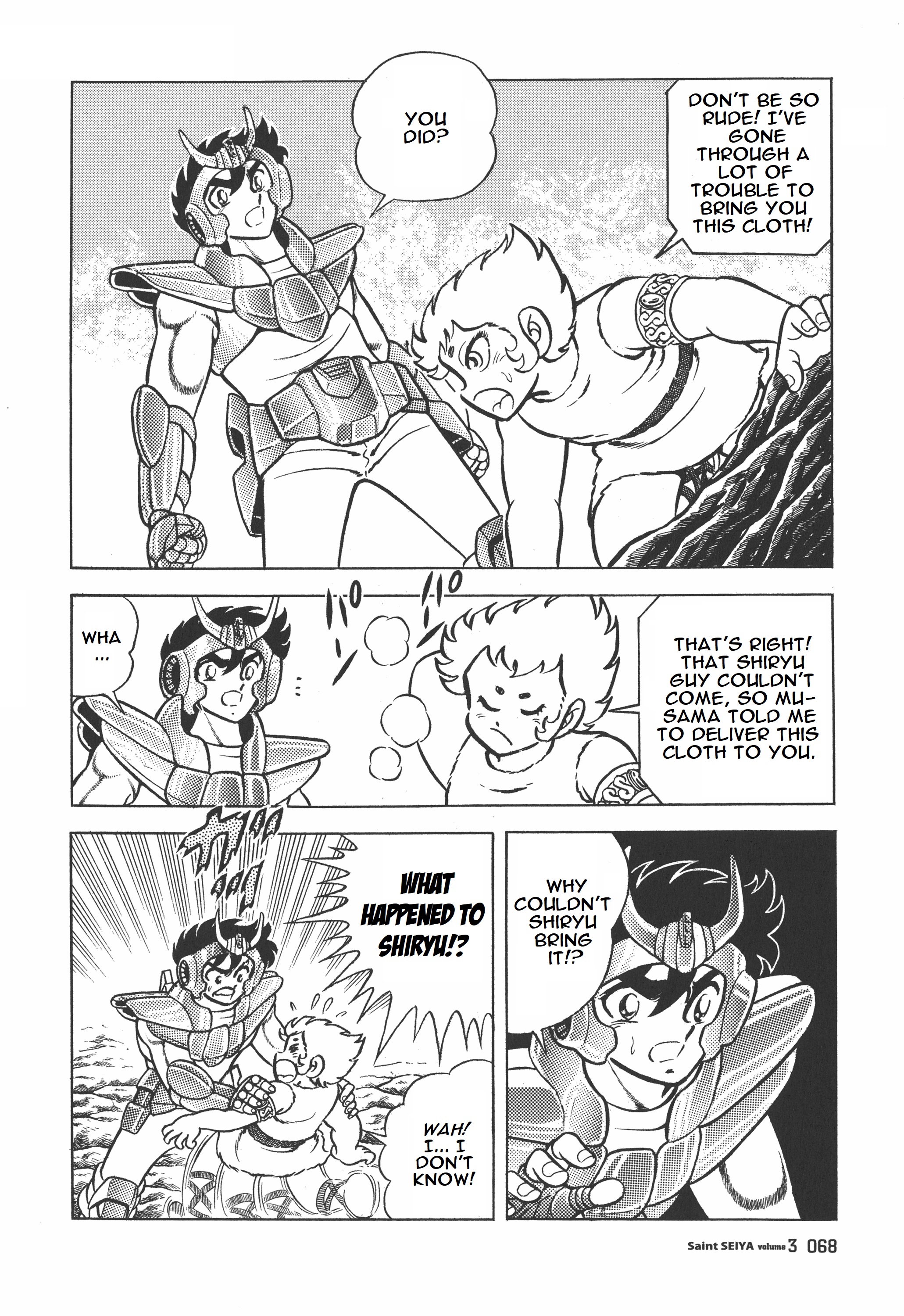 Saint Seiya (Kanzenban Edition) - Vol.3 Chapter 13: Terror Of The Black Death Punch