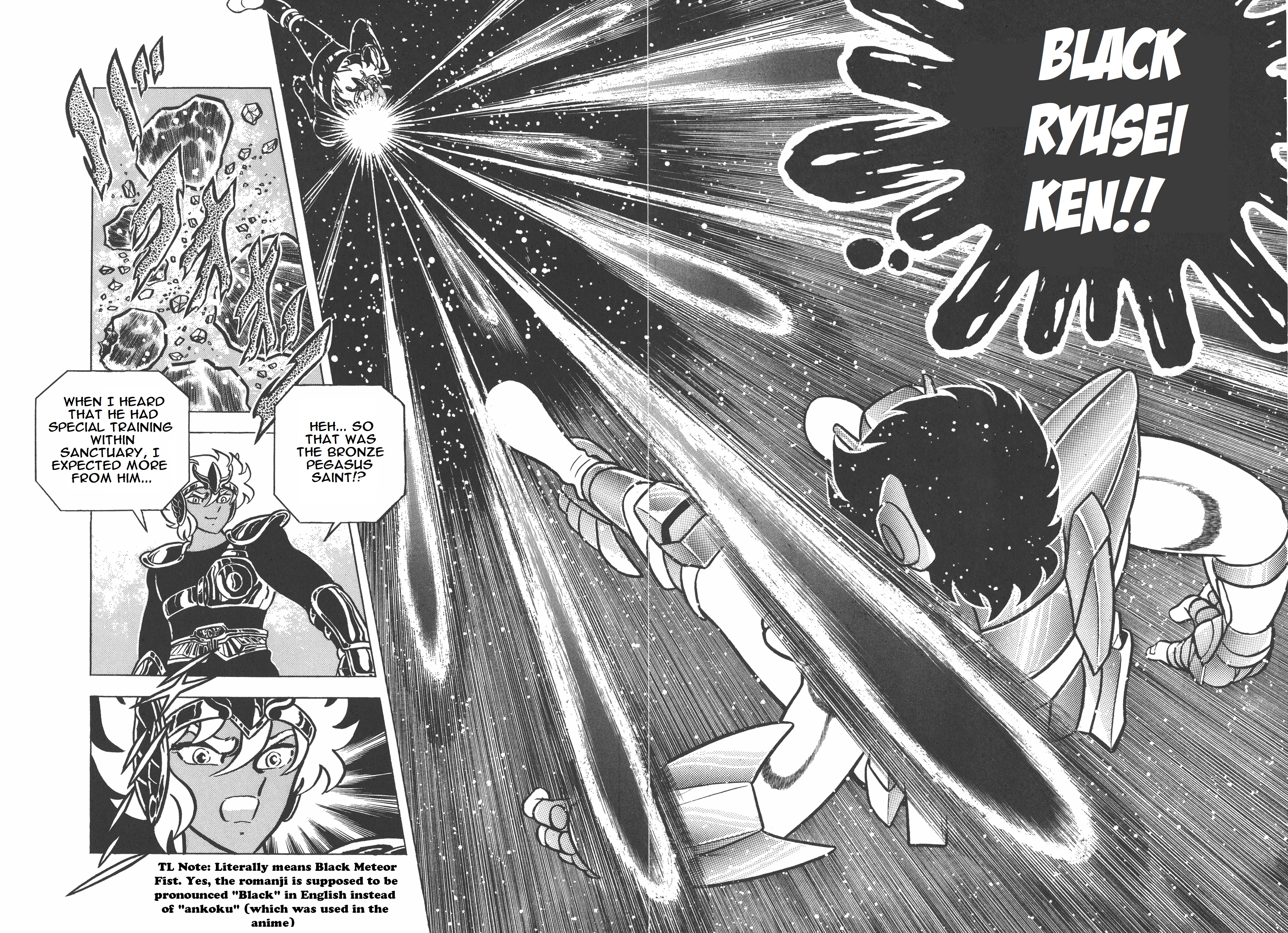 Saint Seiya (Kanzenban Edition) - Vol.3 Chapter 13: Terror Of The Black Death Punch