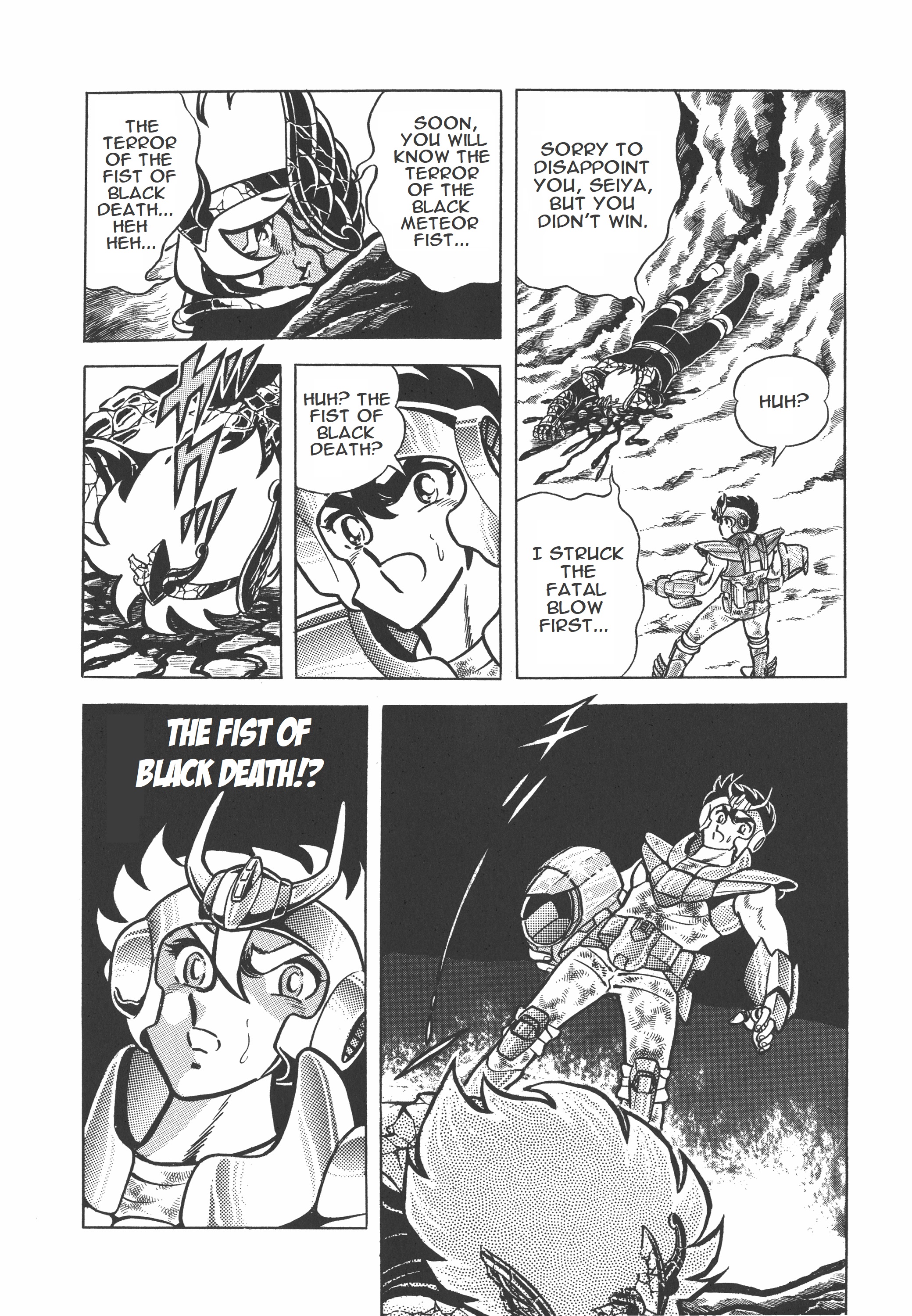 Saint Seiya (Kanzenban Edition) - Vol.3 Chapter 13: Terror Of The Black Death Punch