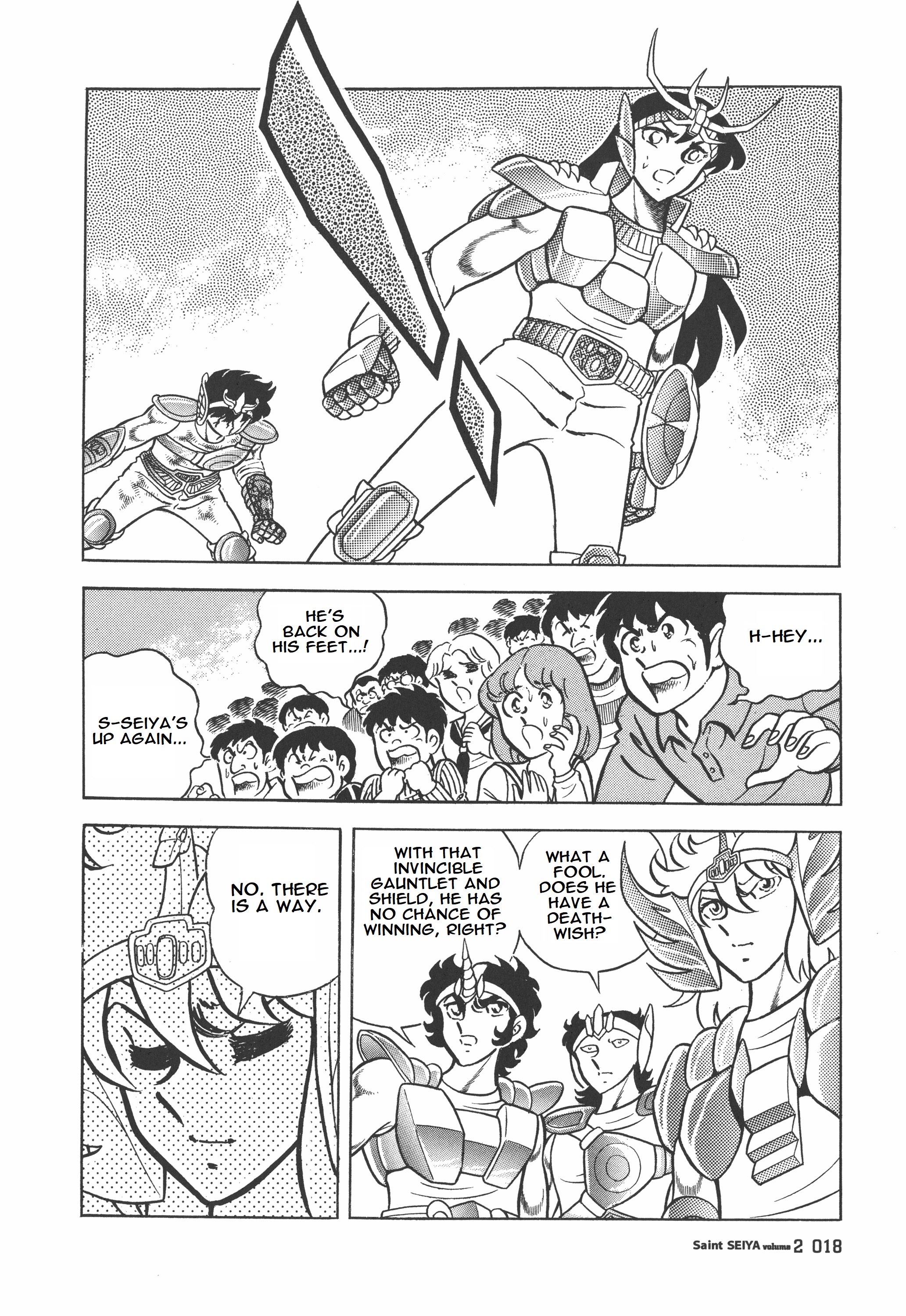 Saint Seiya (Kanzenban Edition) - Vol.2 Chapter 6.02: Dragon, The Strongest Gauntlet And Shield (Part Two)