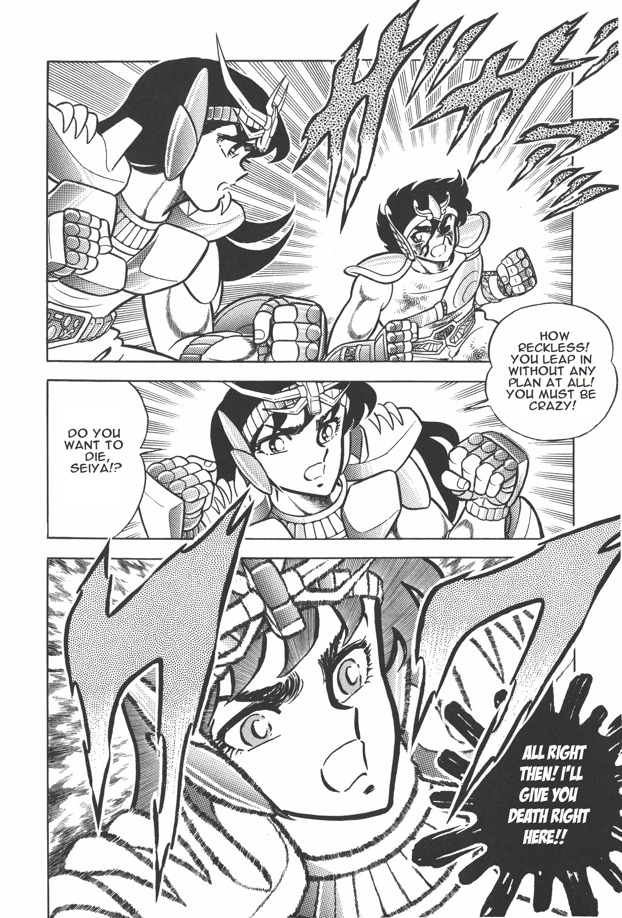 Saint Seiya (Kanzenban Edition) - Vol.2 Chapter 6.02: Dragon, The Strongest Gauntlet And Shield (Part Two)