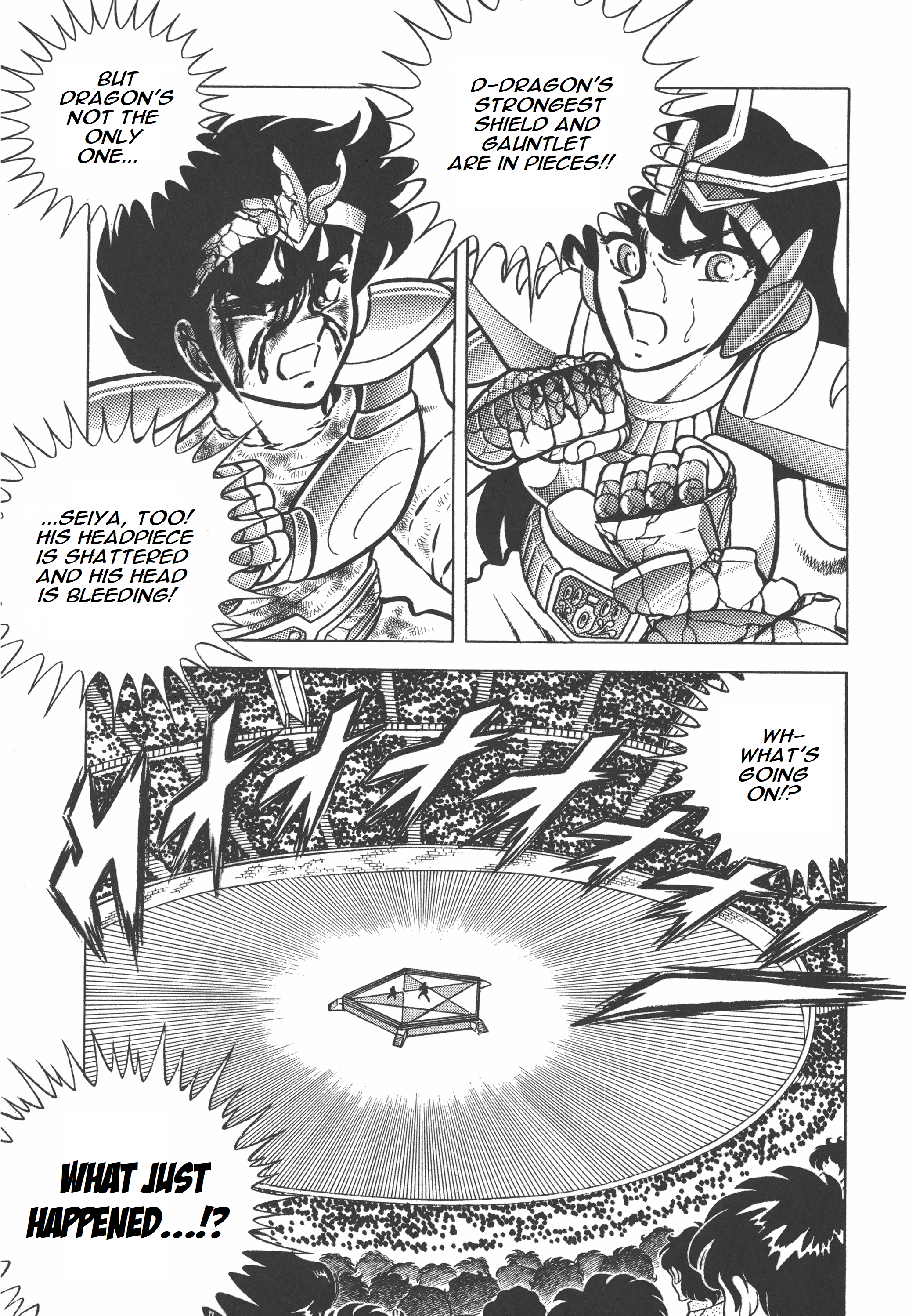 Saint Seiya (Kanzenban Edition) - Vol.2 Chapter 6.02: Dragon, The Strongest Gauntlet And Shield (Part Two)