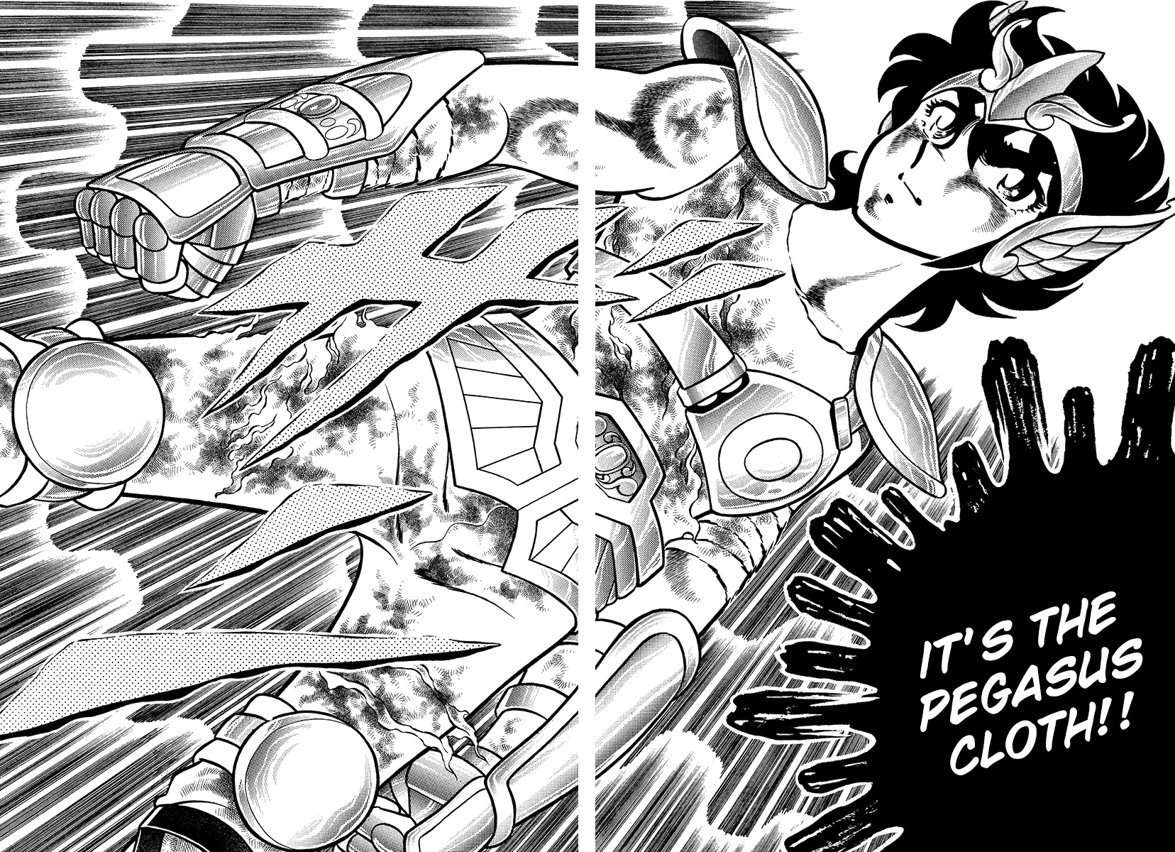 Saint Seiya (Kanzenban Edition) - Vol.1 Chapter 2: The Pegasus Cloth