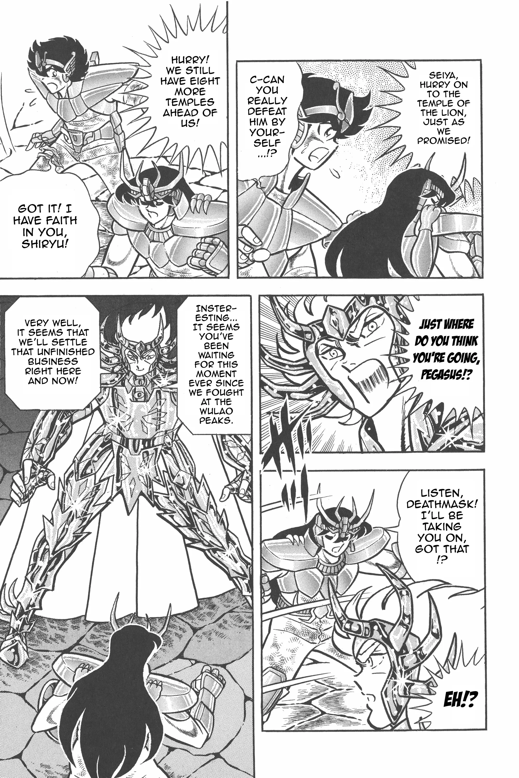 Saint Seiya (Kanzenban Edition) - Vol.7 Chapter 33: Deathmatch In The Temple Of The Giant Crab