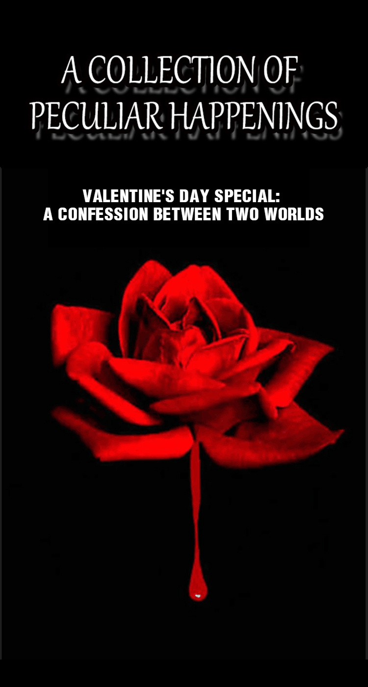 A Collection Of Peculiar Happenings - Chapter 9: Valentine's Day Special: A Confession Between Two Worlds