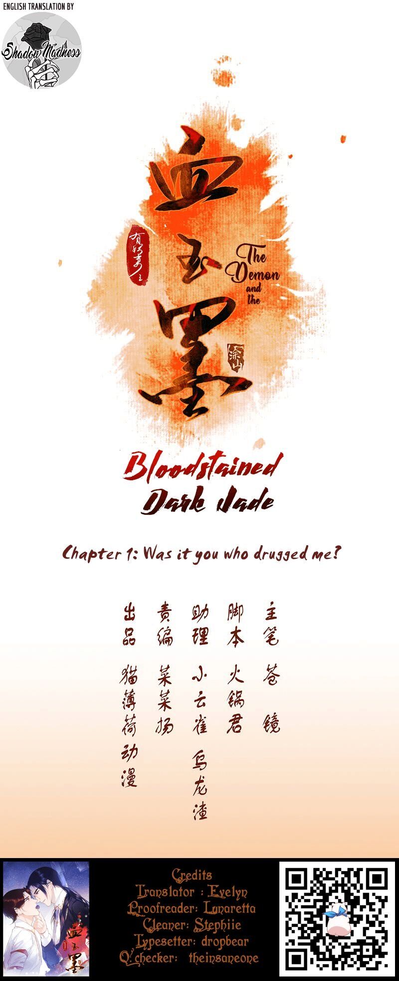 The Demon And The Bloodstained Dark Jade - Chapter 1