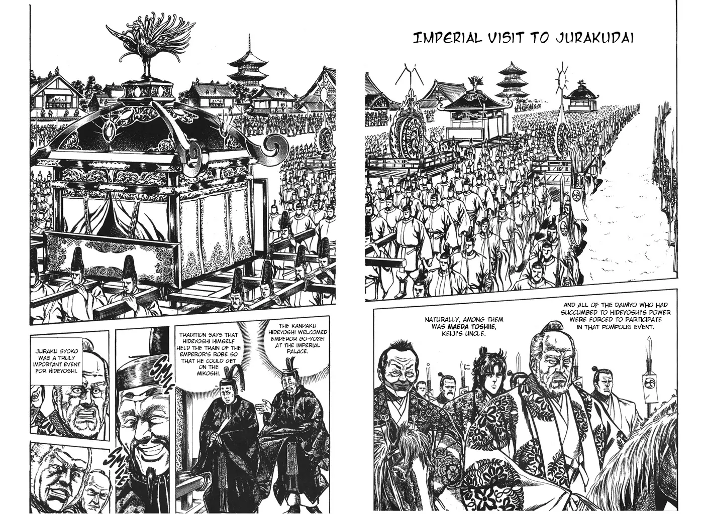 Hana No Keiji - Vol.5 Chapter 37: Imperial Visit To Jurakudai