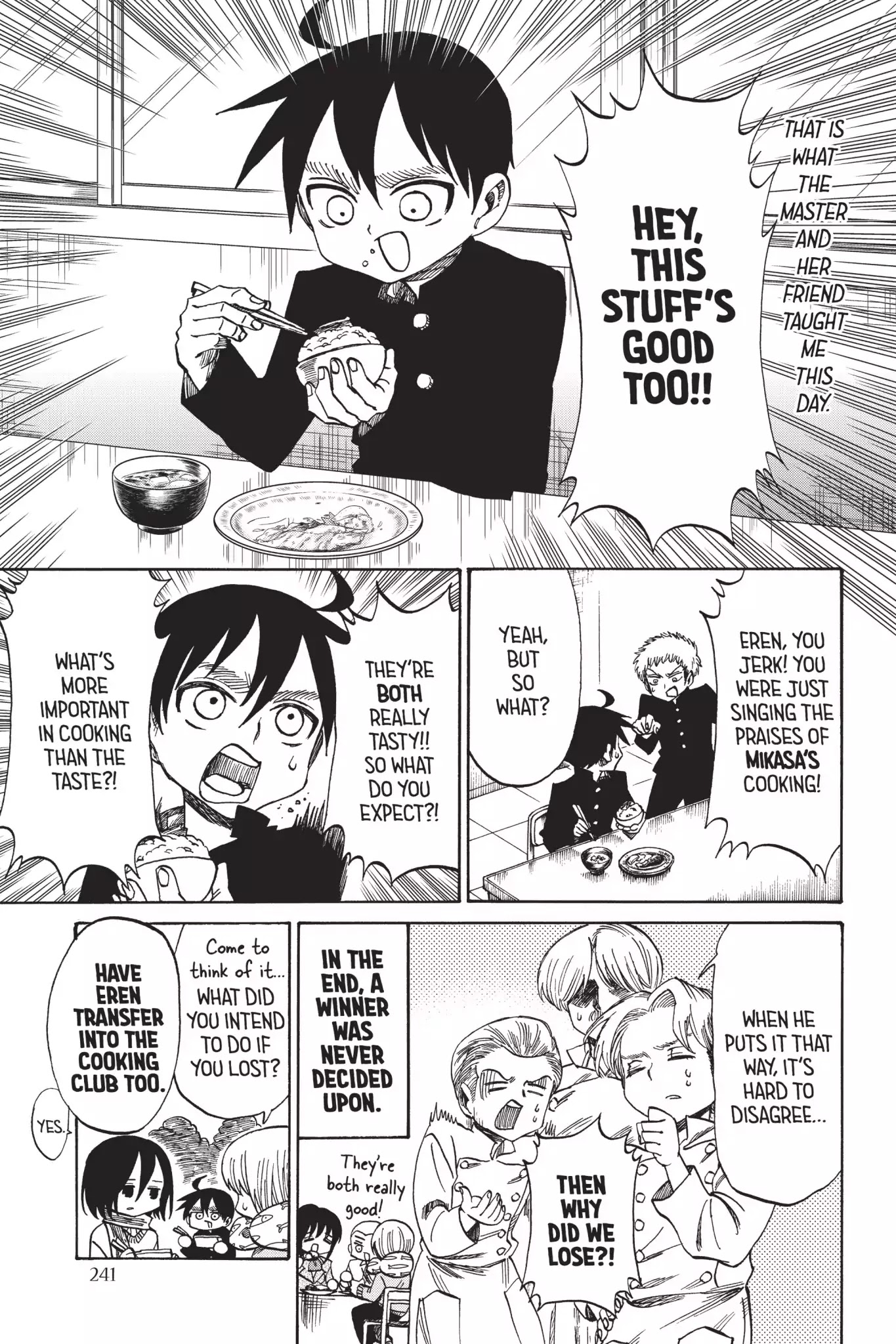 Attack On Titan: Junior High - Chapter 43: Vol.3 43Rd Period: Iron Chef (14 Yrs Old)