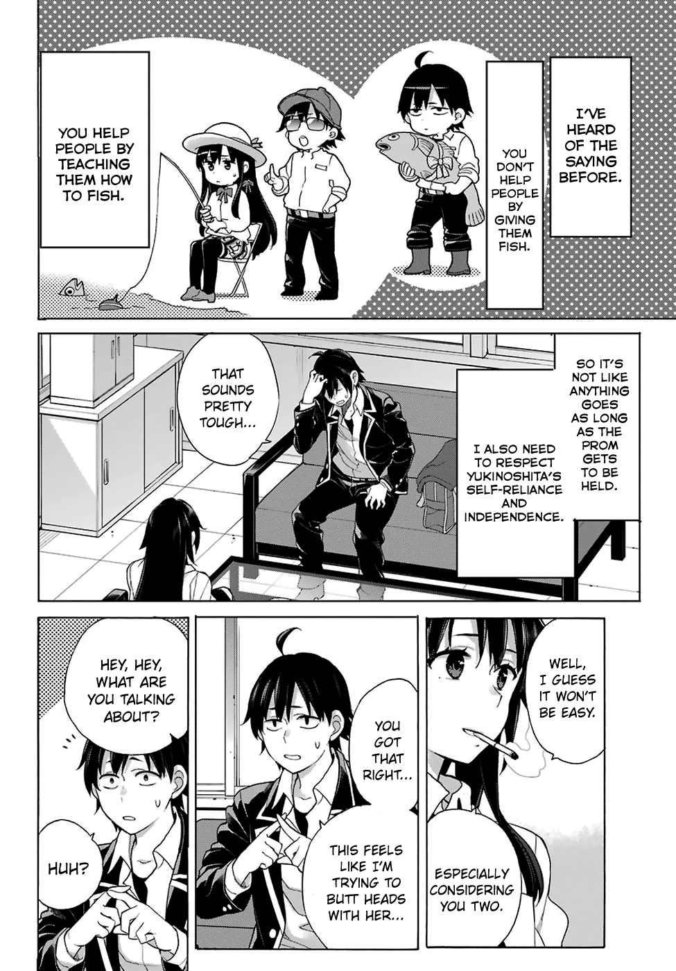 Yahari Ore No Seishun Rabukome Wa Machigatte Iru. - Mougenroku - Chapter 76