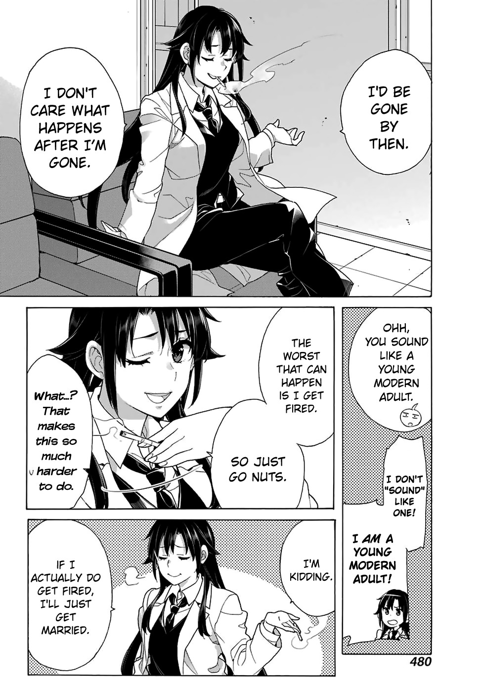 Yahari Ore No Seishun Rabukome Wa Machigatte Iru. - Mougenroku - Chapter 76