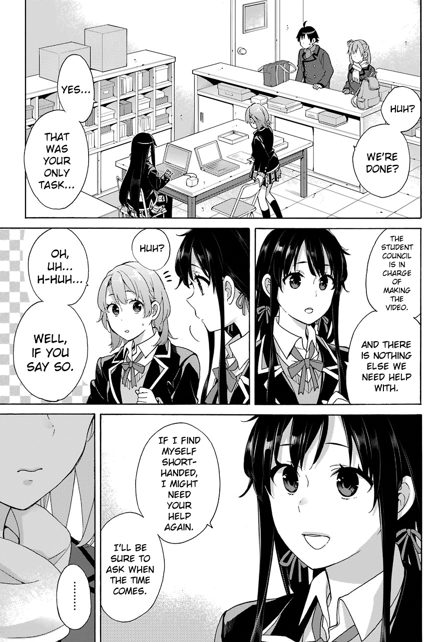 Yahari Ore No Seishun Rabukome Wa Machigatte Iru. - Mougenroku - Chapter 70