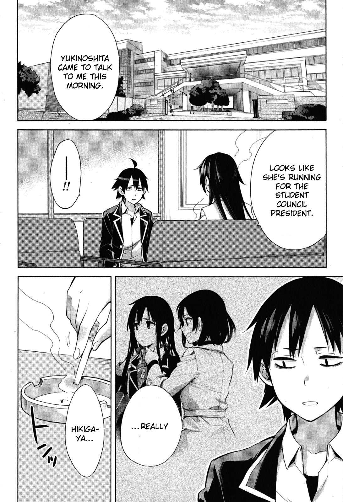 Yahari Ore No Seishun Rabukome Wa Machigatte Iru. - Mougenroku - Chapter 33