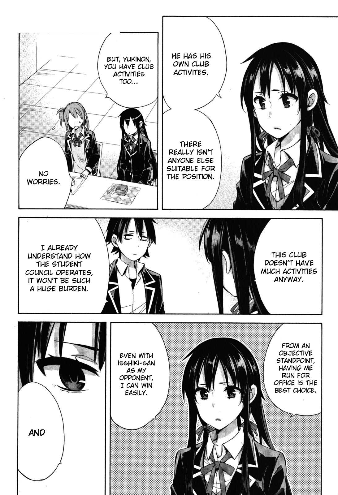 Yahari Ore No Seishun Rabukome Wa Machigatte Iru. - Mougenroku - Chapter 33