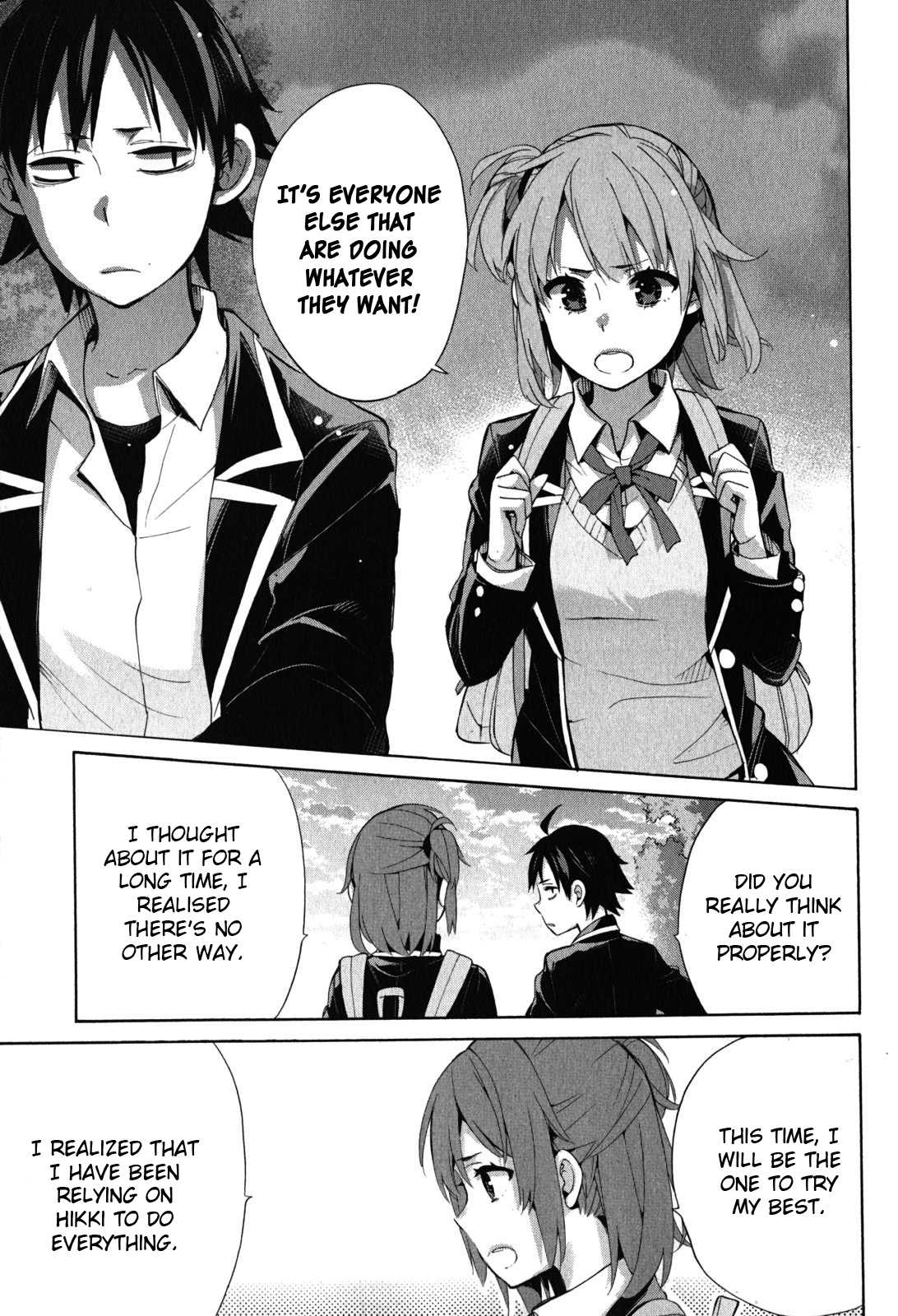 Yahari Ore No Seishun Rabukome Wa Machigatte Iru. - Mougenroku - Chapter 33