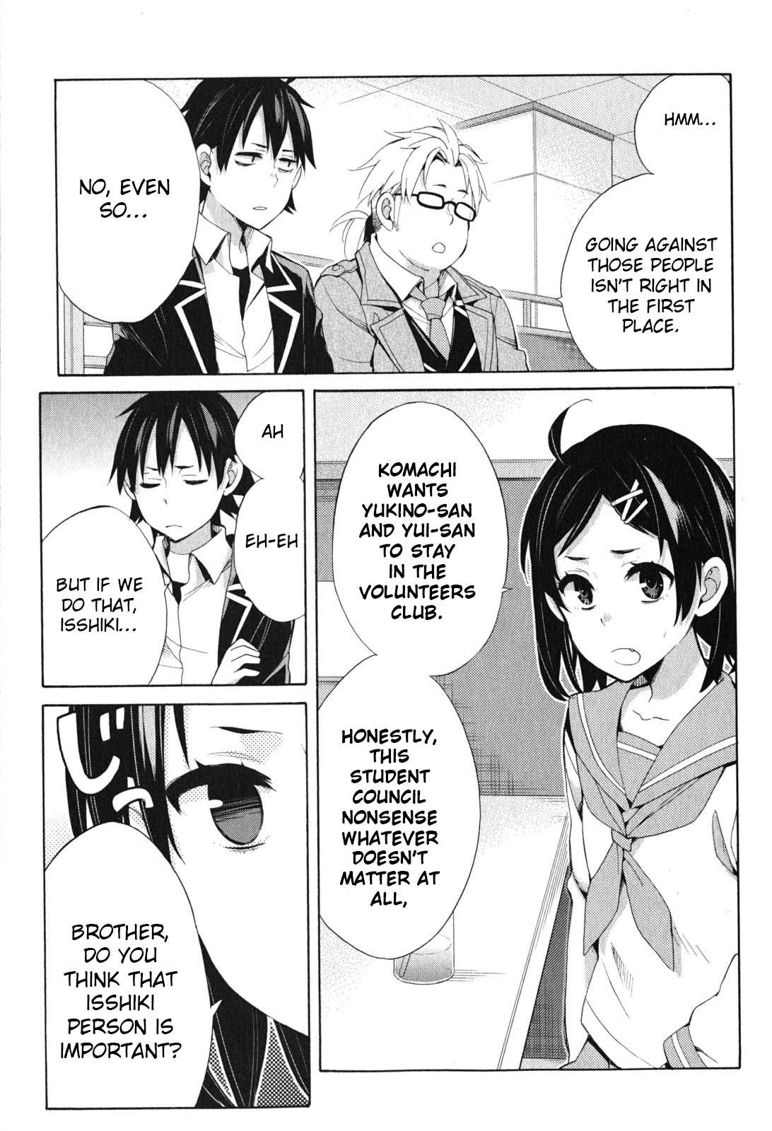 Yahari Ore No Seishun Rabukome Wa Machigatte Iru. - Mougenroku - Chapter 33