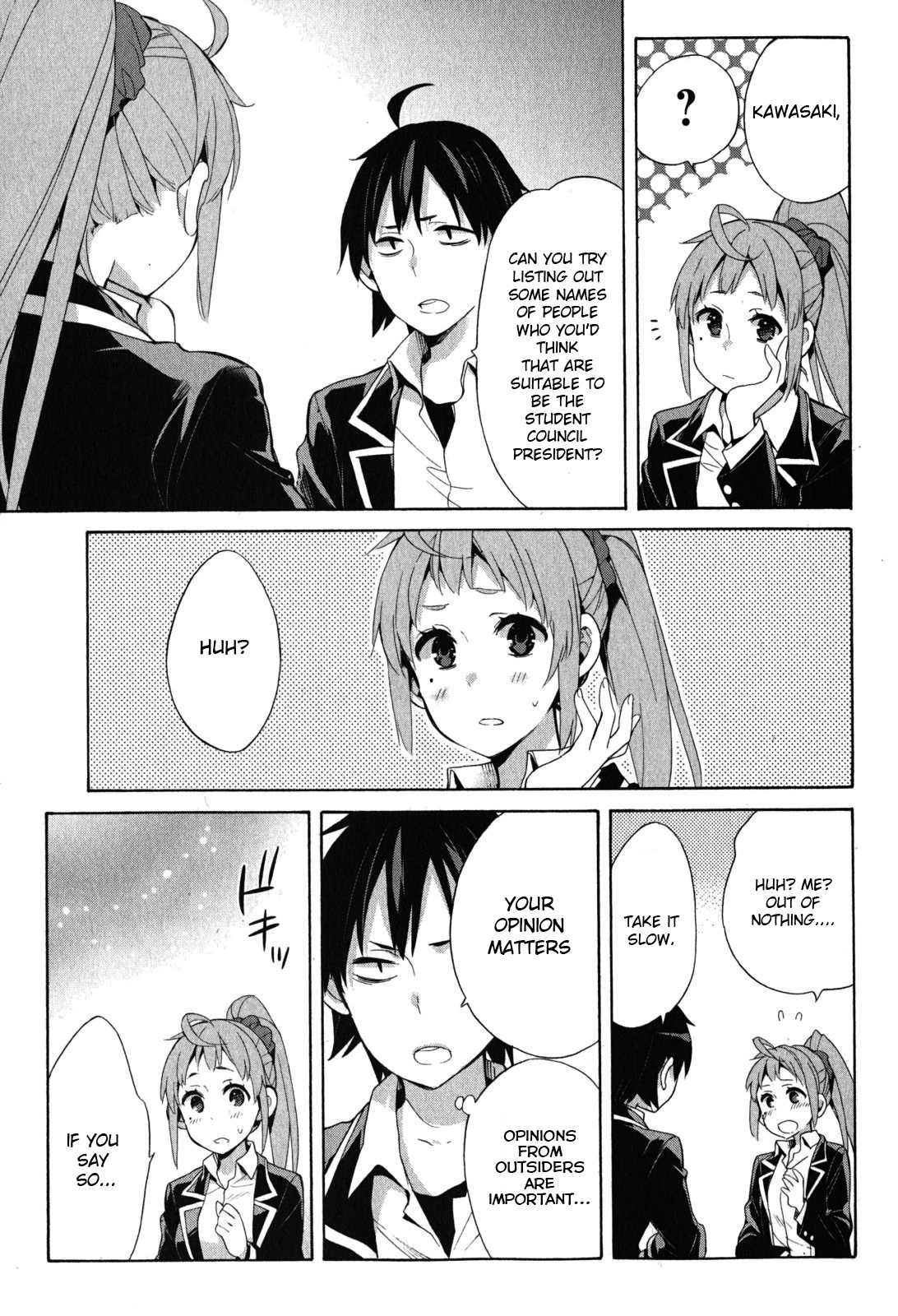 Yahari Ore No Seishun Rabukome Wa Machigatte Iru. - Mougenroku - Chapter 33