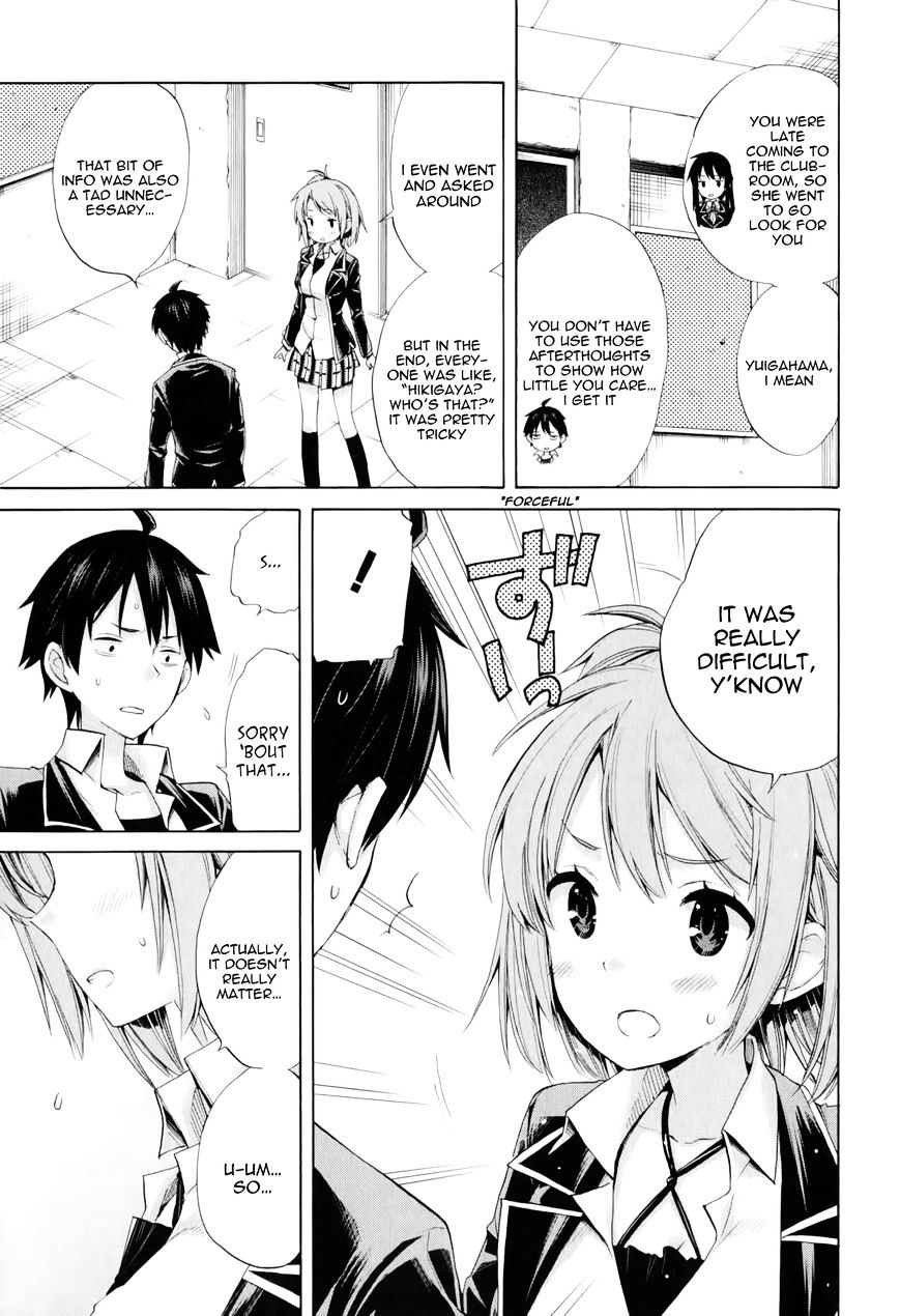 Yahari Ore No Seishun Rabukome Wa Machigatte Iru. - Mougenroku - Chapter 8