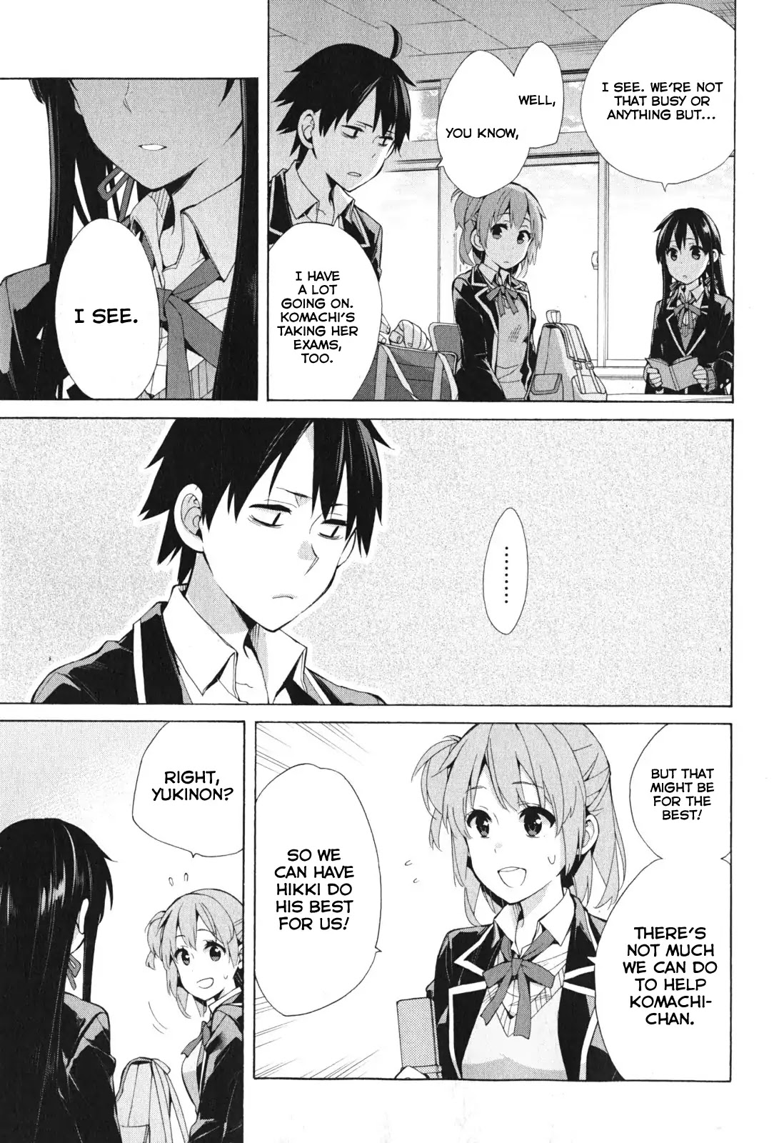 Yahari Ore No Seishun Rabukome Wa Machigatte Iru. - Mougenroku - Chapter 37