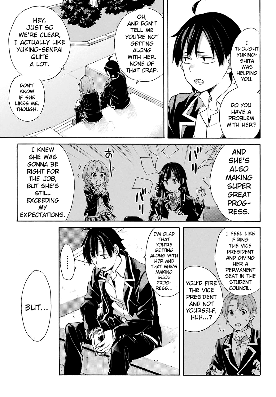 Yahari Ore No Seishun Rabukome Wa Machigatte Iru. - Mougenroku - Chapter 68