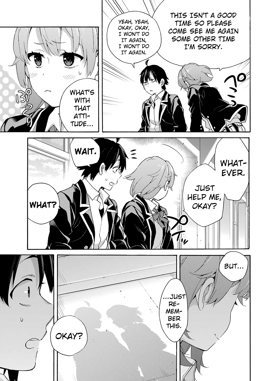 Yahari Ore No Seishun Rabukome Wa Machigatte Iru. - Mougenroku - Chapter 68