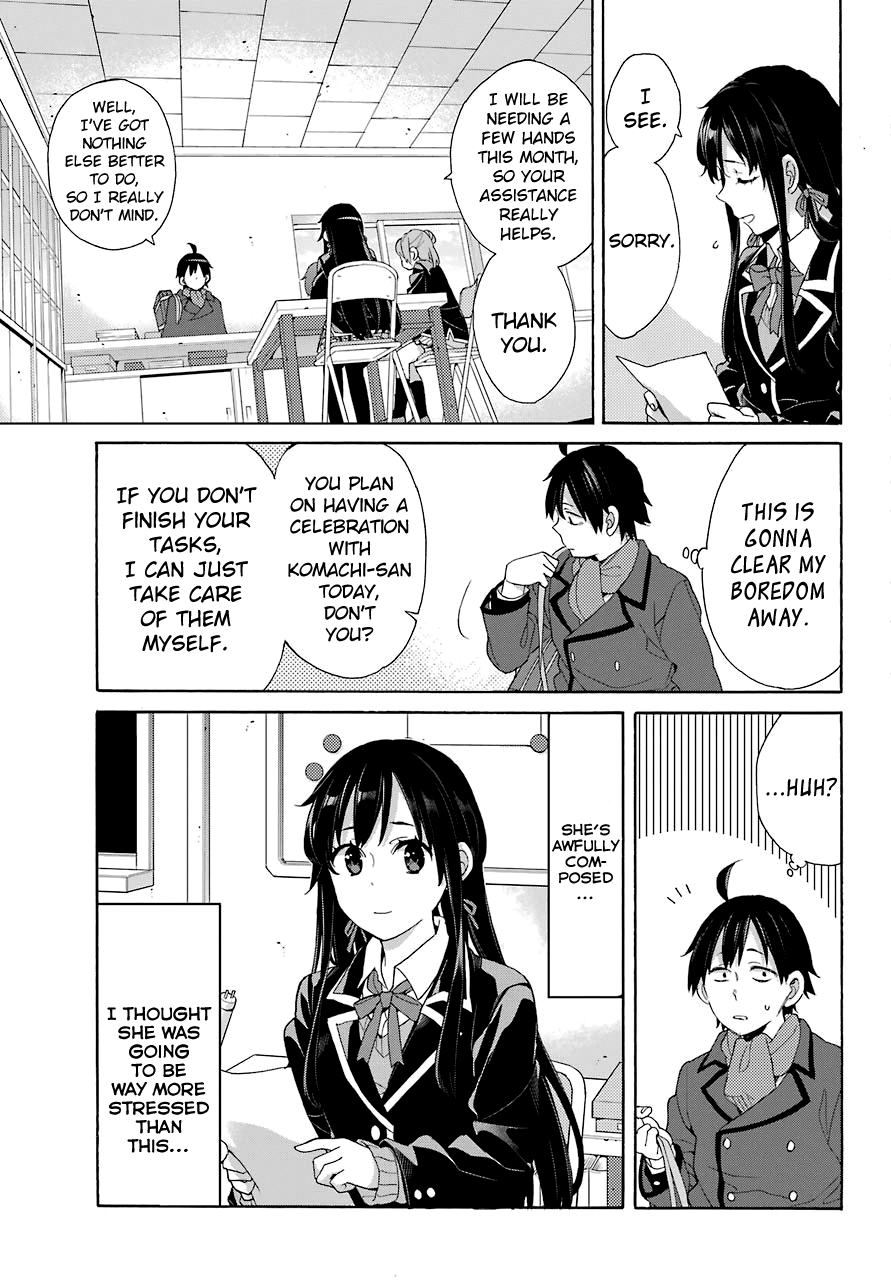 Yahari Ore No Seishun Rabukome Wa Machigatte Iru. - Mougenroku - Chapter 68