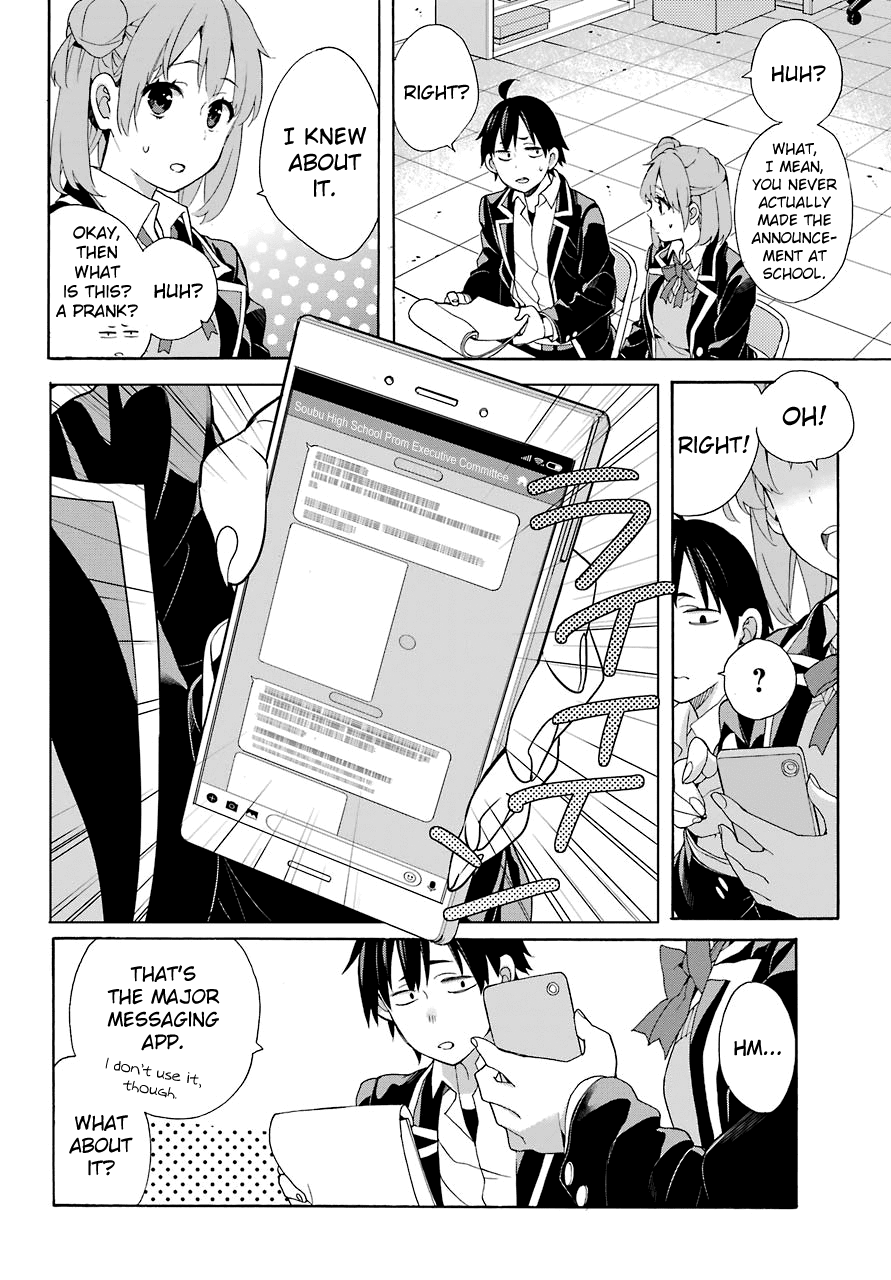 Yahari Ore No Seishun Rabukome Wa Machigatte Iru. - Mougenroku - Chapter 68