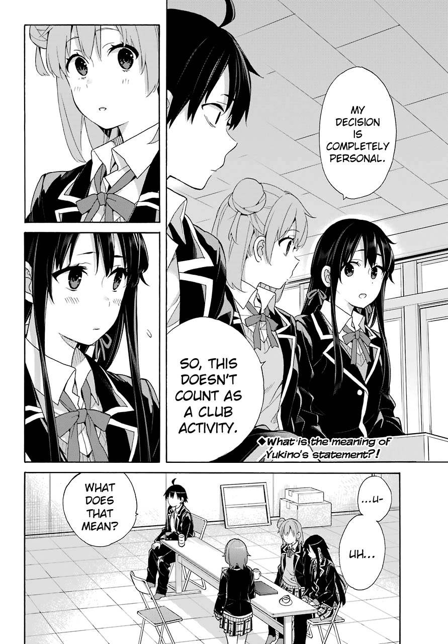 Yahari Ore No Seishun Rabukome Wa Machigatte Iru. - Mougenroku - Chapter 66