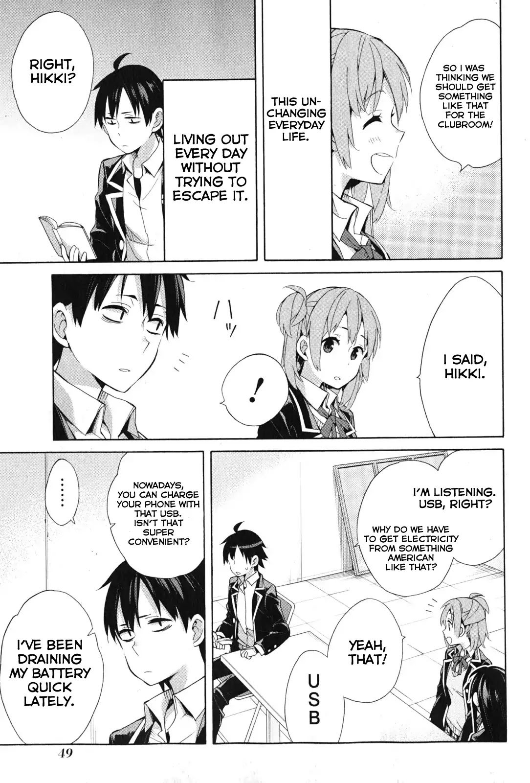 Yahari Ore No Seishun Rabukome Wa Machigatte Iru. - Mougenroku - Chapter 35