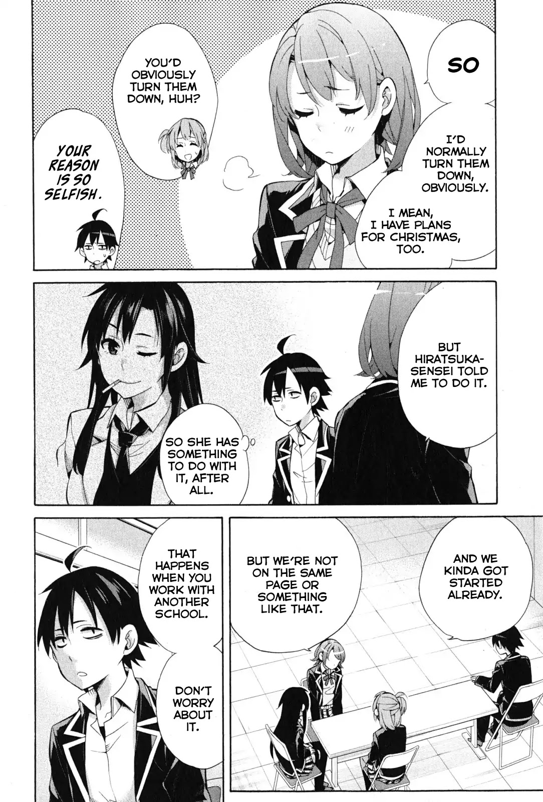 Yahari Ore No Seishun Rabukome Wa Machigatte Iru. - Mougenroku - Chapter 35