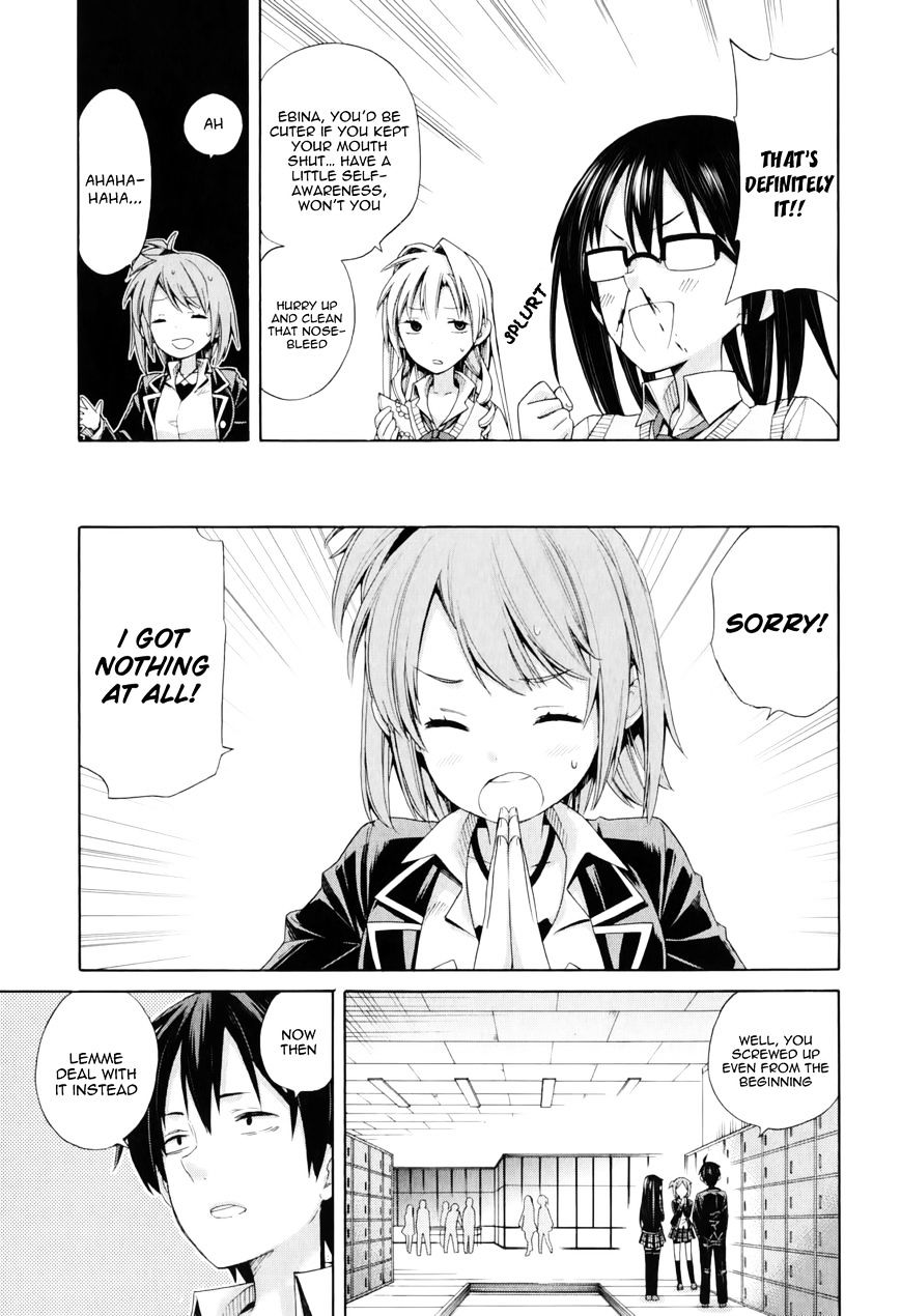 Yahari Ore No Seishun Rabukome Wa Machigatte Iru. - Mougenroku - Chapter 9