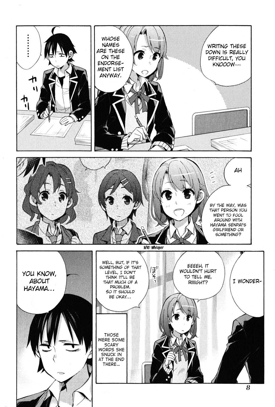 Yahari Ore No Seishun Rabukome Wa Machigatte Iru. - Mougenroku - Chapter 34