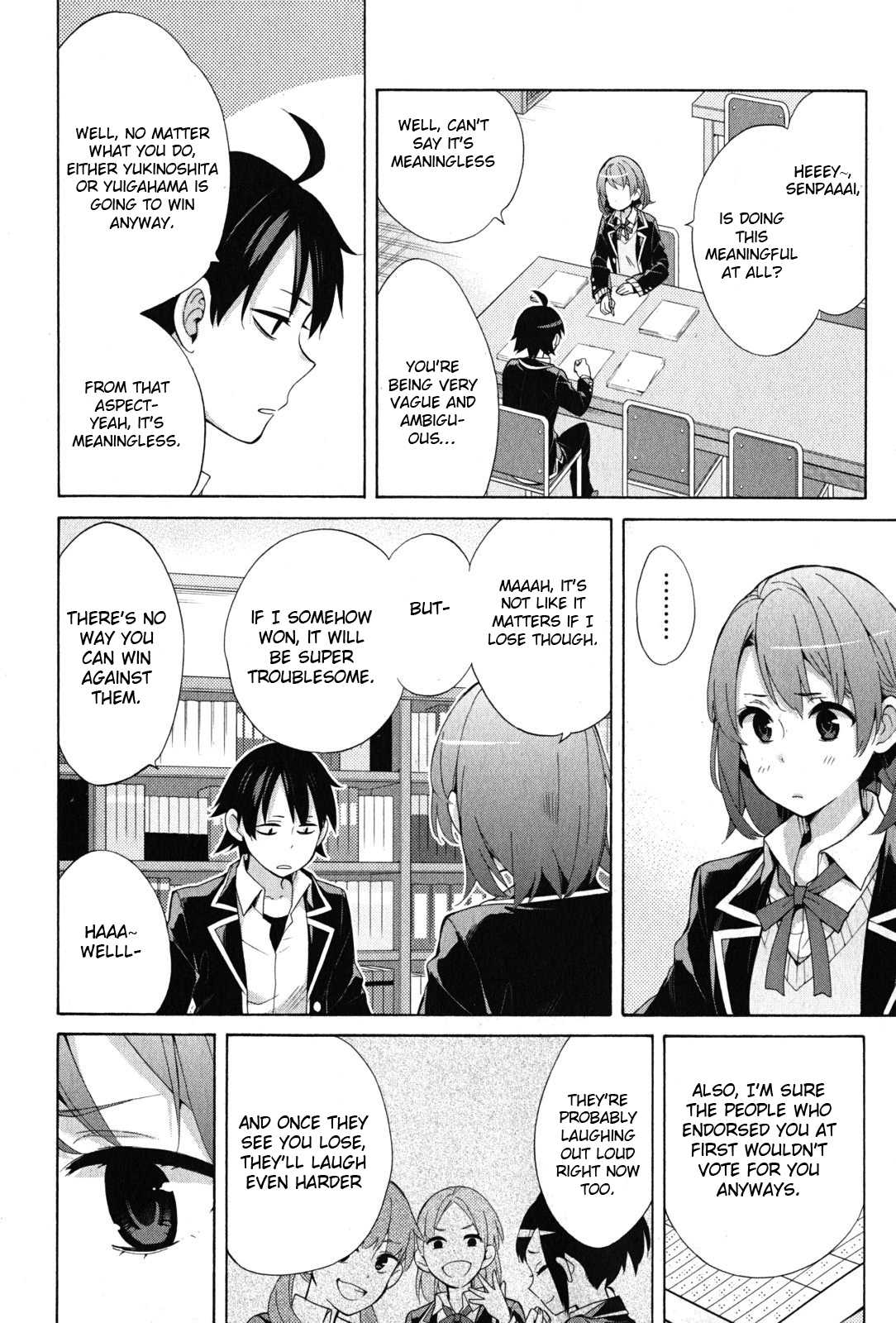 Yahari Ore No Seishun Rabukome Wa Machigatte Iru. - Mougenroku - Chapter 34